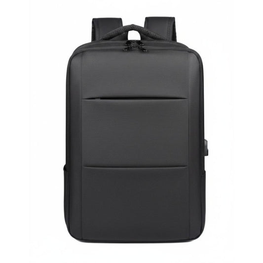 Mochila Viaje 24L Impermeable Negro H Navigator