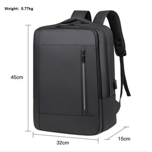 Combo Exclusivo: Mochila Viaje Viral (Cabina Avión) Black 24LT + Mochila Viral XL 40L Black Navigator