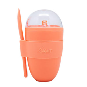 Vaso Yoghurt 330 ml Coral Keep