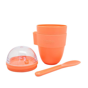 Vaso Yoghurt 330 ml Coral Keep