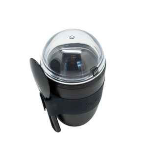 Vaso Yoghurt 330 ml Negro Keep