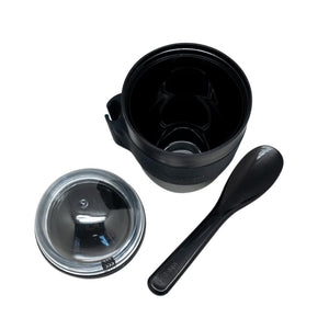 Vaso Yoghurt 330 ml Negro Keep