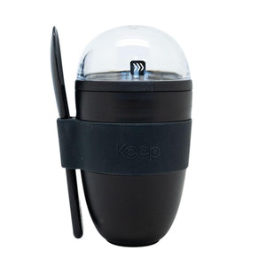 Vaso Yoghurt 330 ml Negro Keep