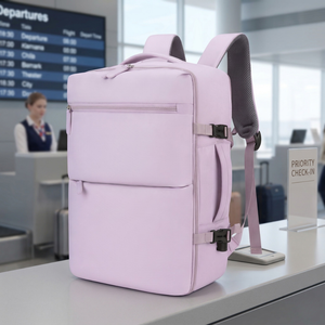 Mochila Viaje Viral 40L Travel. Expandible con Bolsillo Antirrobo Navigator