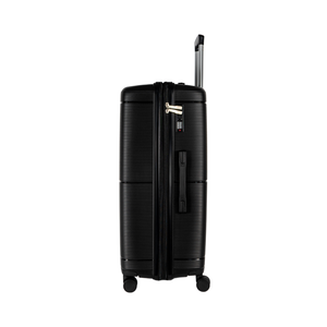 Combo 3 Maletas Conguillío Llaima Grande 115L, Mediana 79L y Cabina 49L Negras