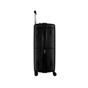 Combo 3 Maletas Conguillío Llaima Grande 115L, Mediana 79L y Cabina 49L Negras