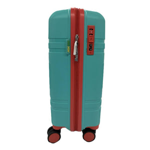 Set Maleta De Cabina + Neceser Turquesa/Rose Marksman