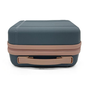 Set Maleta De Cabina + Neceser Light Blue/Rose Marksman