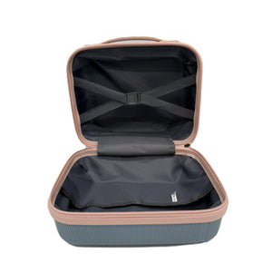 Set Maleta De Cabina + Neceser Light Blue/Rose Marksman