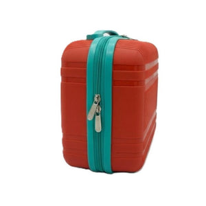 Set Maleta De Cabina + Neceser Orange/Turquesa Marksman
