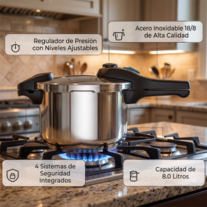 Olla A Presión Orion Pressure 8 L Wens