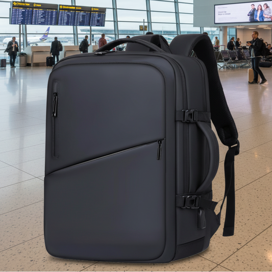 Mochila Viaje Viral💧Resistente agua XL 36L. Travel Ripstop Navigator. Antirrobo