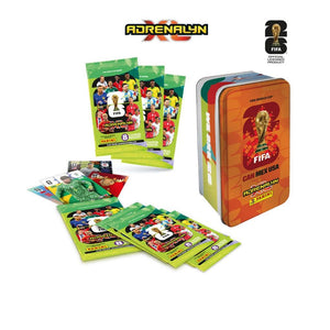 Tin Adrenalyn XL FIFA 2026 8 Sobres + Coin Card Naranja