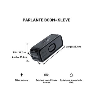 Parlante Boom+ Sleve