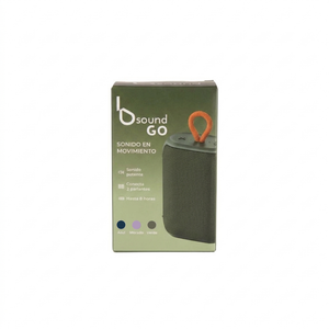 Parlante Bluetooth 10W Portátil Bsound Verde. PRI26