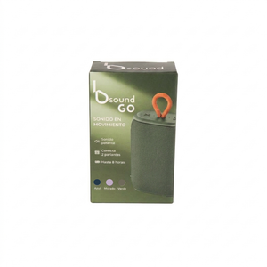 Parlante Bluetooth 10W Portátil Bsound Verde. PRI26