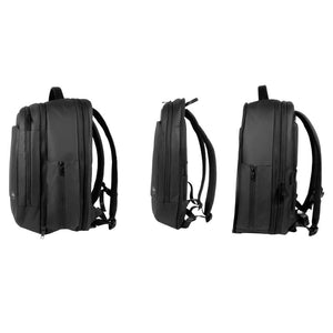 Mochila de Viaje Viral 2 en 1 XL Lauca. Expandible 49L. Black