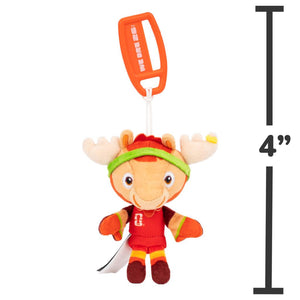 3 Peluches Llavero Mundial 2026 Zayu, Maple y Clutch FIFA