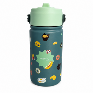 Botella Térmica Infantil Pronto Manía Petróleo 350 ml