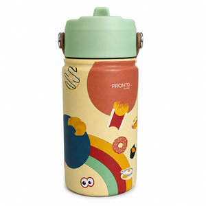 Botella Térmica Infantil Pronto Manía Crema 350 ml