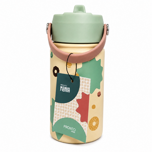 Botella Térmica Infantil Pronto Manía Crema 350 ml