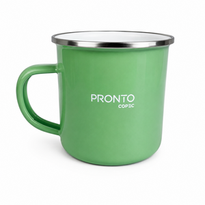 Tazón Metálico Pronto Manía Granate 350 ml