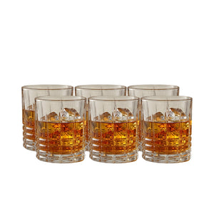Set 6 Vasos Bajos Vintage Gatsby 330 ml FTA