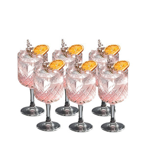 Set 6 Copas Square Broadway 450 ml Lugano