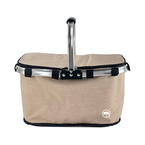 Cooler Plegable 18L Beige Llaima