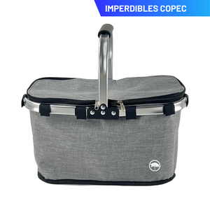 Cooler Plegable 18L Gris Llaima