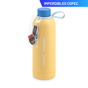 Botella Térmica Copec Rallymobil 500ml Amarilla con Stickers RY26 WRC2026