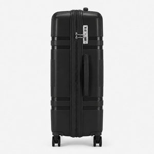 Combo 3 Maletas Premium Marksman Negras Cabina 20", Mediana 24" y Grande 28"
