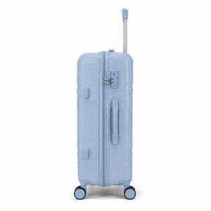 Maleta Mediana Premium 24 Pulgadas 76 L Celeste Marksman