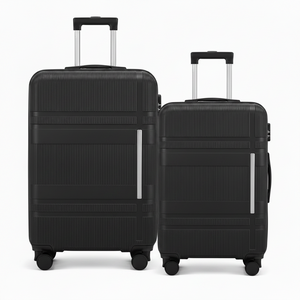 Combo Maletas M y L. Premium Marksman Negro  24 y 28 Pulgadas