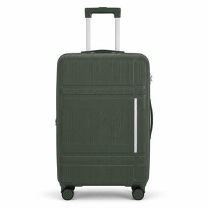 Combo 3 Maletas Premium Marksman Verdes Grande 28", Mediana 24" y Cabina 20"
