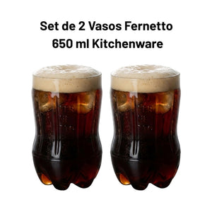Set de 2 Vasos Fernetto 650 ml Kitchenware