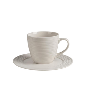 Set de 6 Tazas y 6 Platillos de Porcelana London Decoexpress