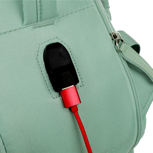 Set de 2 Mochilas de Viaje Viral XL Expandibles 40 L Negro + Verde Navigator