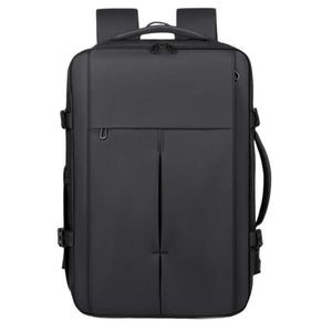 Set de 2 Mochilas de Viaje Viral T83 Expandibles hasta 38 L Negro + Negro Navigator