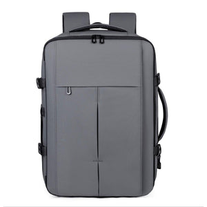 Set de 2 Mochilas de Viaje Viral T83 Expandibles hasta 38 L 1 Negro + 1 Gris Navigator