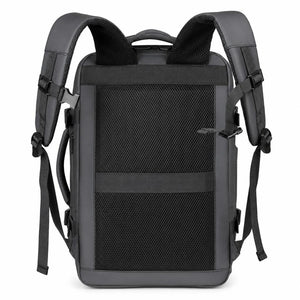 Set de 2 Mochilas de Viaje Viral T83 Expandibles hasta 38 L Gris + Gris Navigator