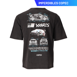 Polera Street Copec Rallymobil GR Yaris Negra WRC2026