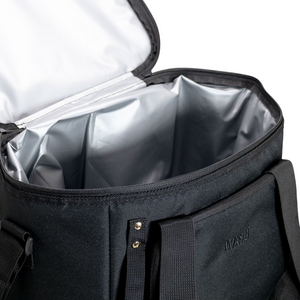 Bolso Cooler Térmico 26L con Abridor Negro Wayu