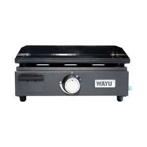 Plancha a Gas GLP 3,74 kW Negra Wayu