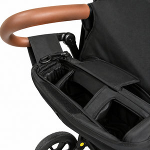 Coche y Carro de Paseo Doble Wagon Drakar Negro Bebesit