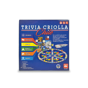 Juego de Mesa Trivia Criolla Chile 3.000 Preguntas Toyng