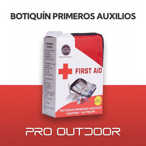 Botiquín Primeros Auxilios 75 Piezas Pro Outdoor