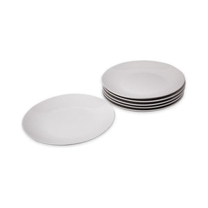 Set 6 Platos Base de Porcelana 26,5 cm Doral