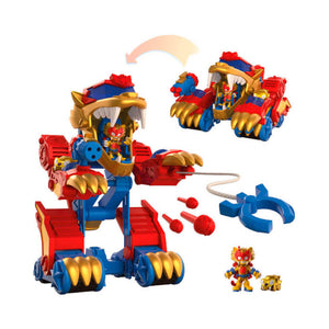 Robot Tigre Transformable Superzings Wild Tigerbot