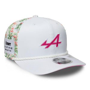 Jockey Fórmula 1 Alpine Team Miami 9Seventy Blanco Rosa New Era